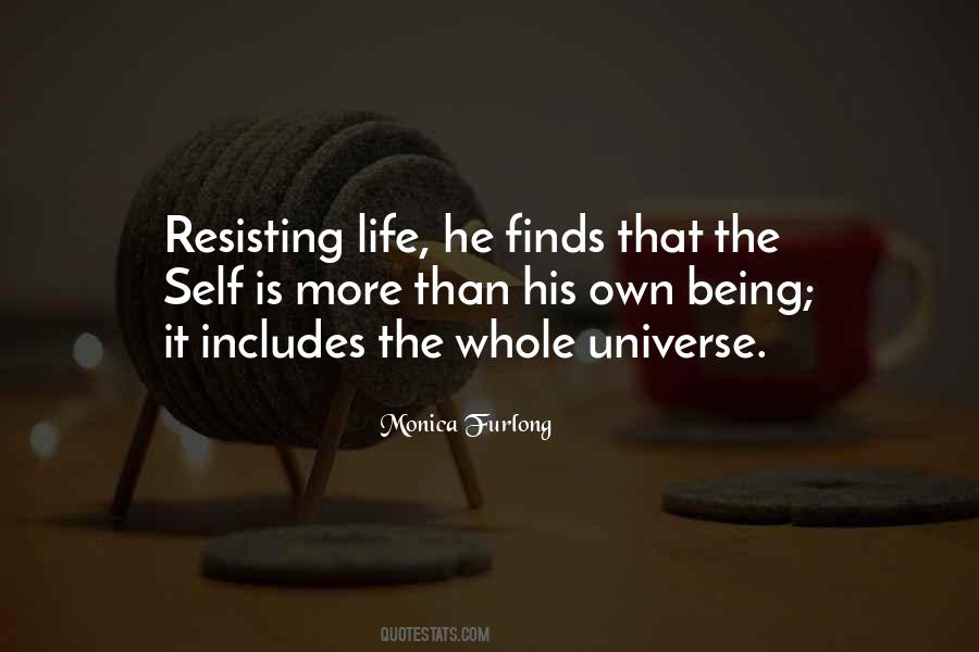 Quotes About Resisting #1247293