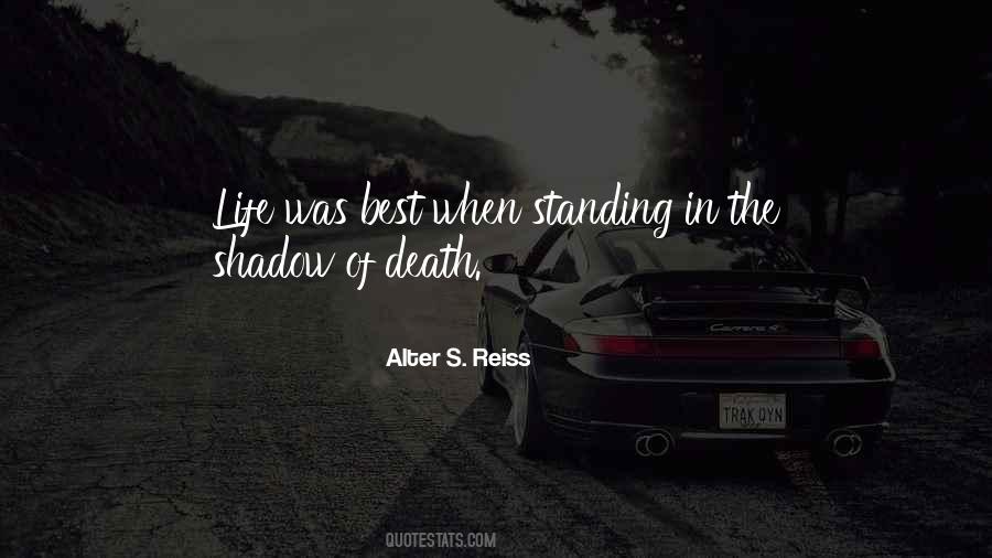 Shadow Of Death Quotes #1485133