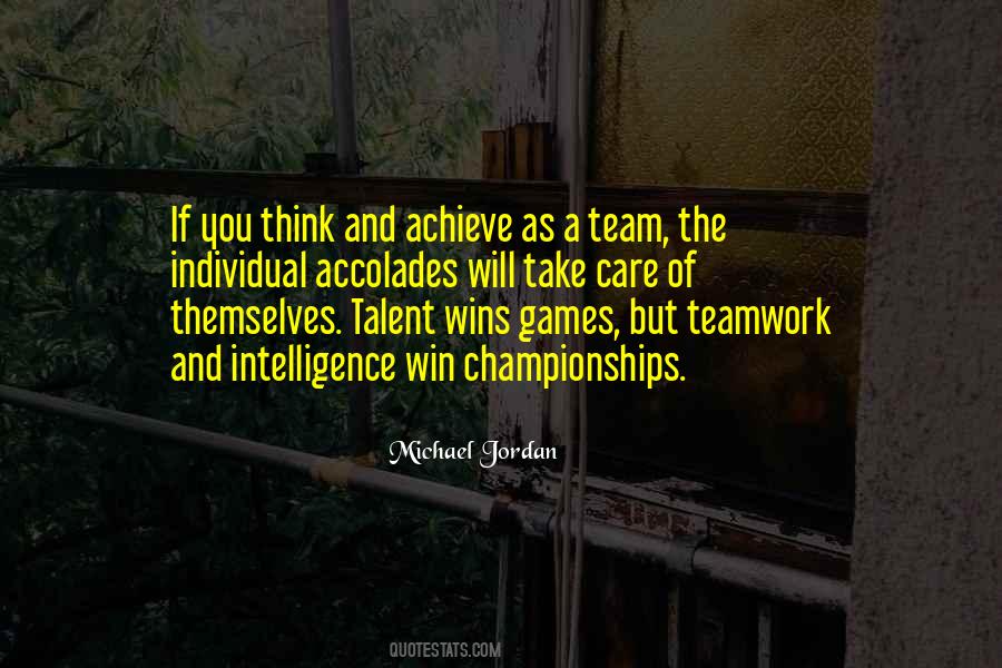 Quotes About Winning As A Team #159259