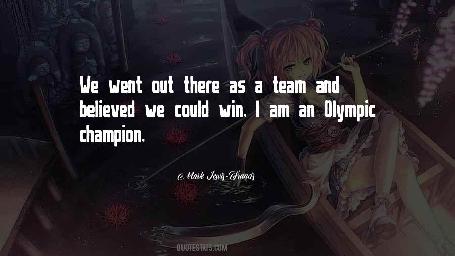 Quotes About Winning As A Team #587678