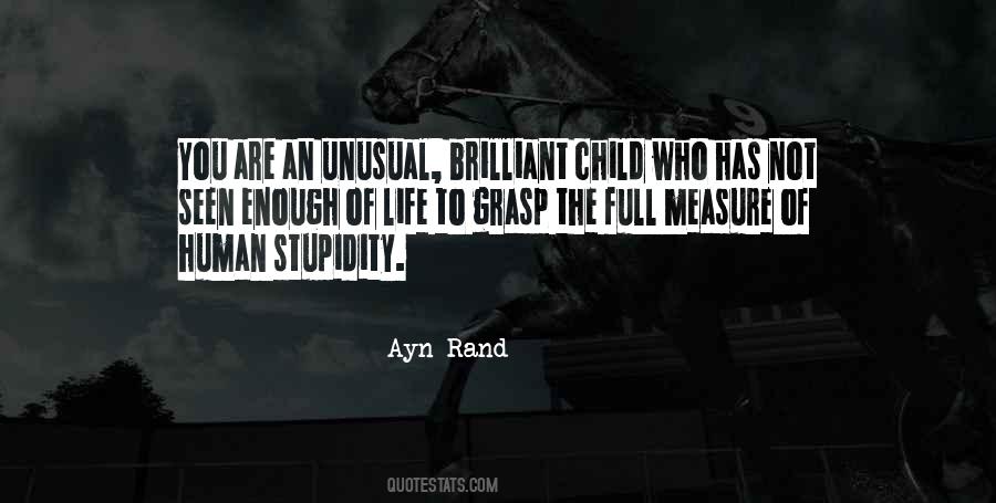 Quotes About Brilliant Child #1252615