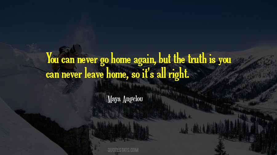 Quotes About Home Again #425594