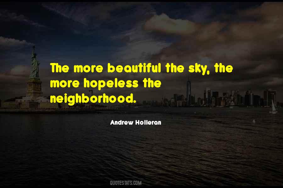 Quotes About How Beautiful The Sky Is #352415