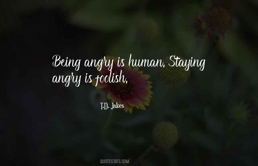 Quotes About Being Angry #934647