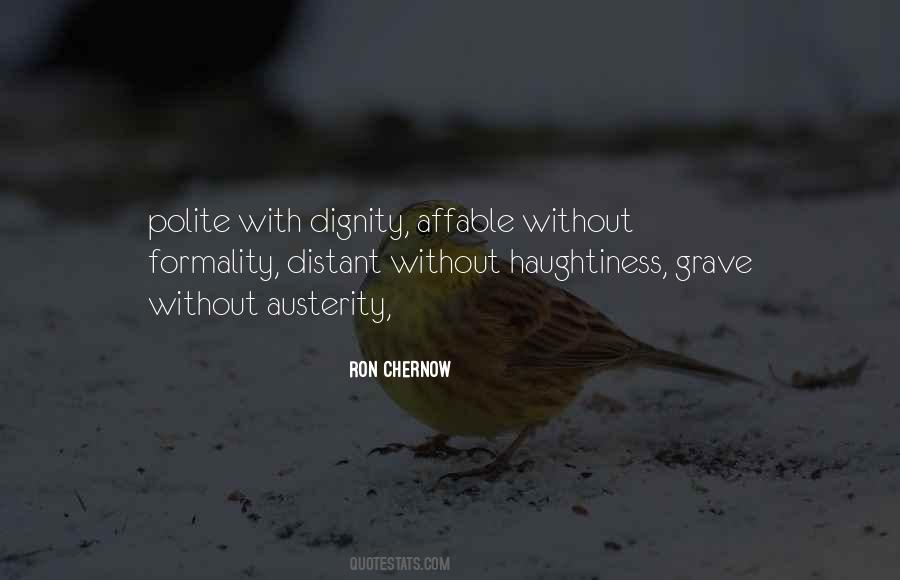 Quotes About Formality #1362738