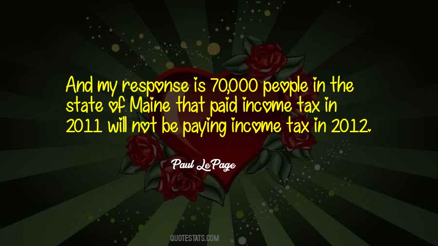 Quotes About Paying Income Tax #1282107