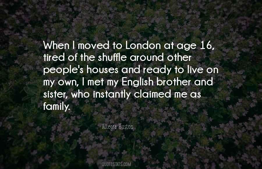 Quotes About My Own Family #19544