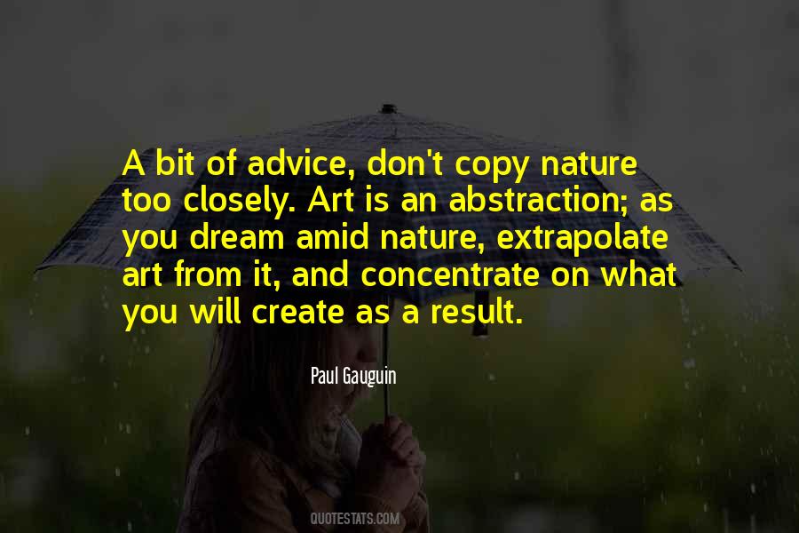 Quotes About Abstraction #1218757