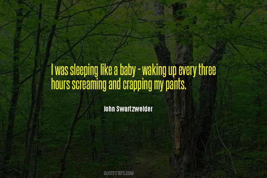 Quotes About Sleeping Like A Baby #51726