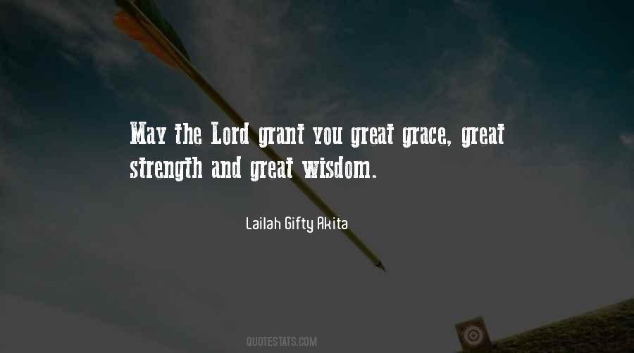 Quotes About Grace And Strength #1724236