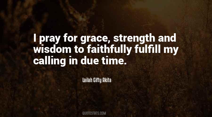 Quotes About Grace And Strength #995198