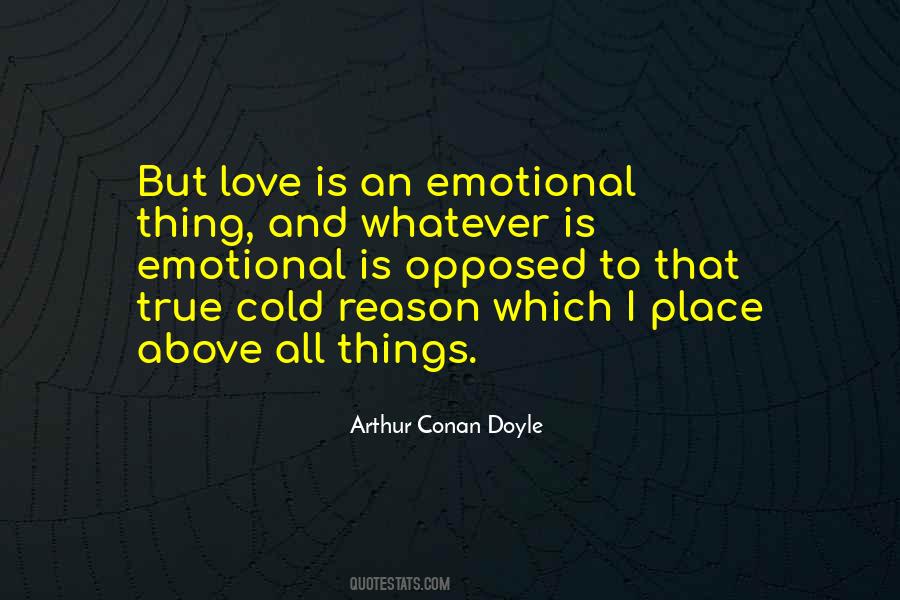 Emotional Things Quotes #759876