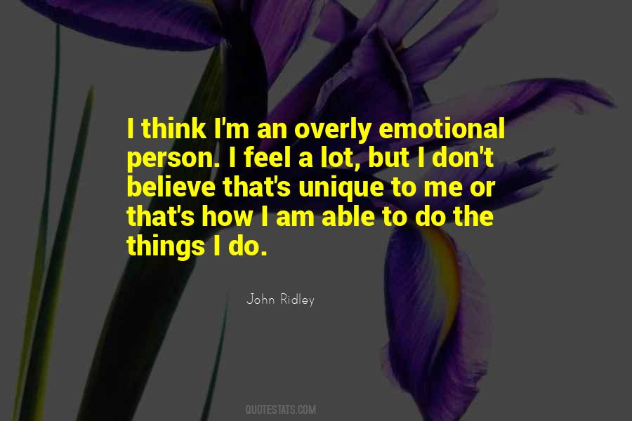 Emotional Things Quotes #773706