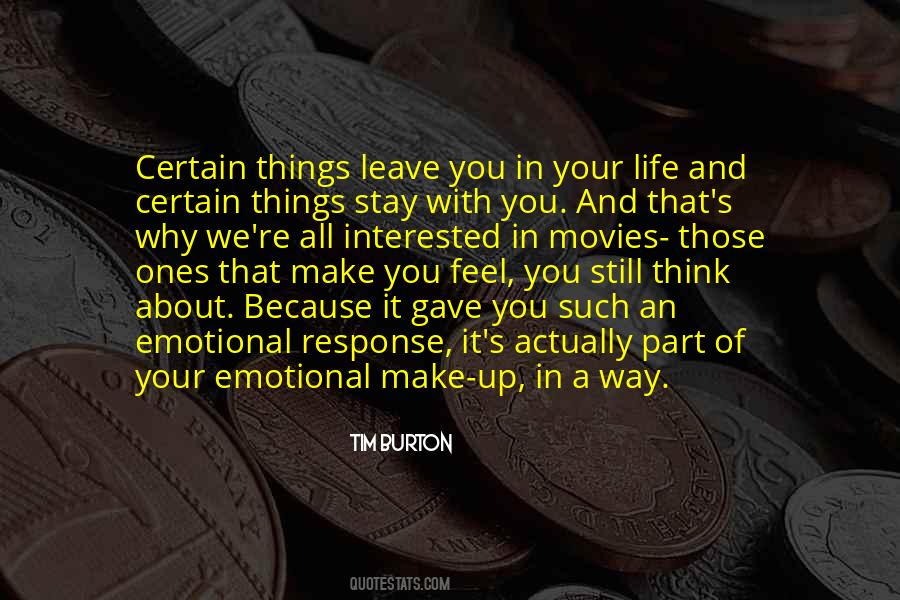 Emotional Things Quotes #799160