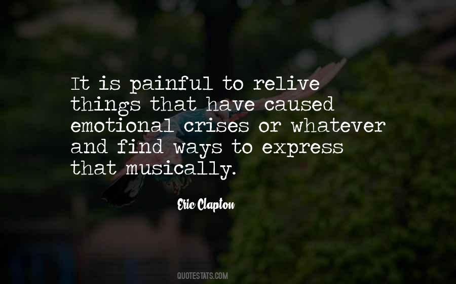 Emotional Things Quotes #964539