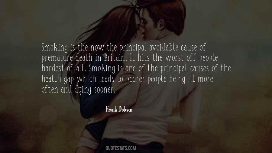 Quotes About Health Smoking #1131428