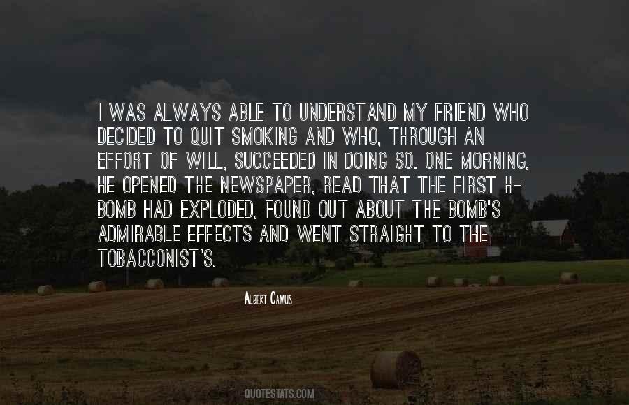 Quotes About Health Smoking #578616