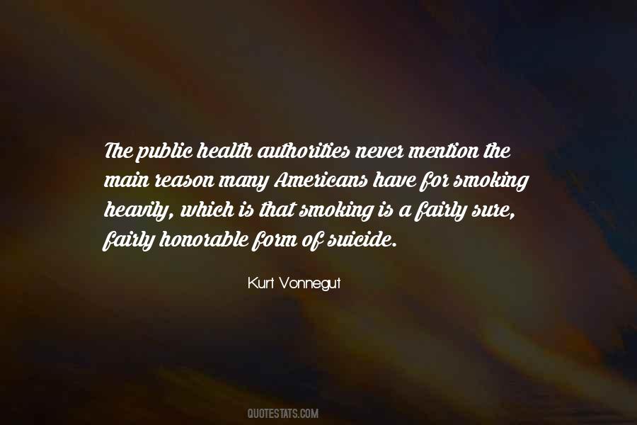 Quotes About Health Smoking #863040