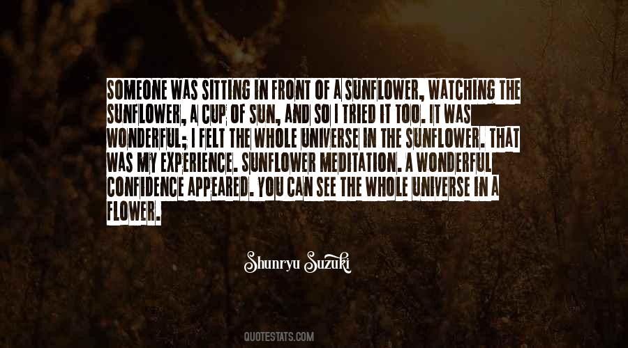 A Sunflower Quotes #1815907