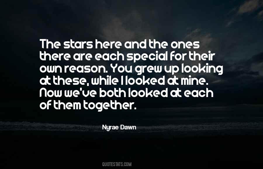 Looking At Stars Quotes #1840272