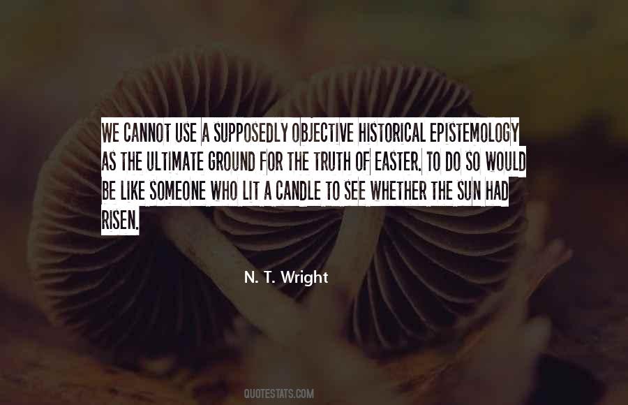 Quotes About Objective Truth #1383711