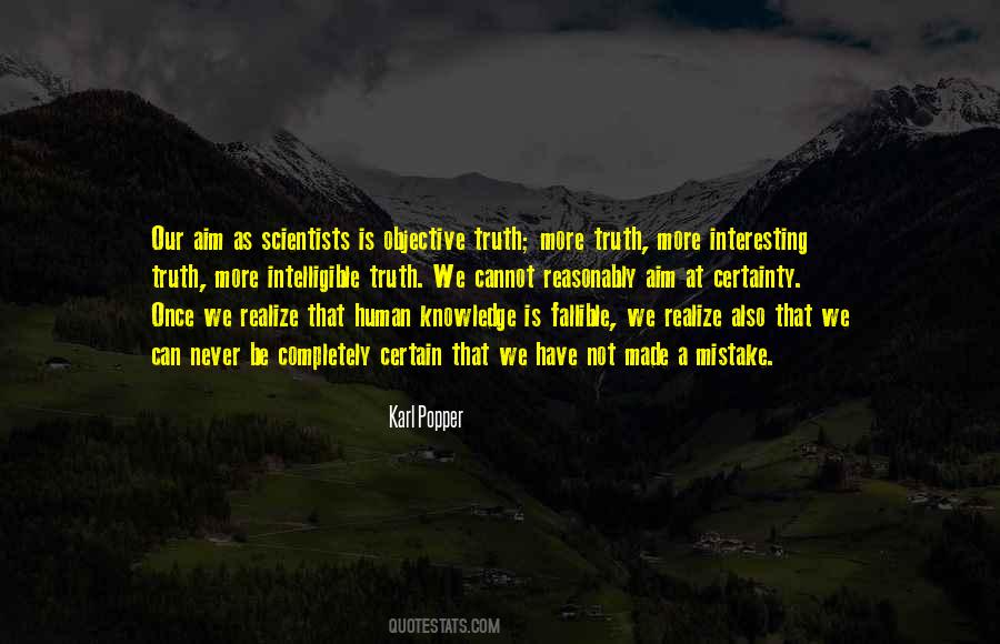 Quotes About Objective Truth #1757884