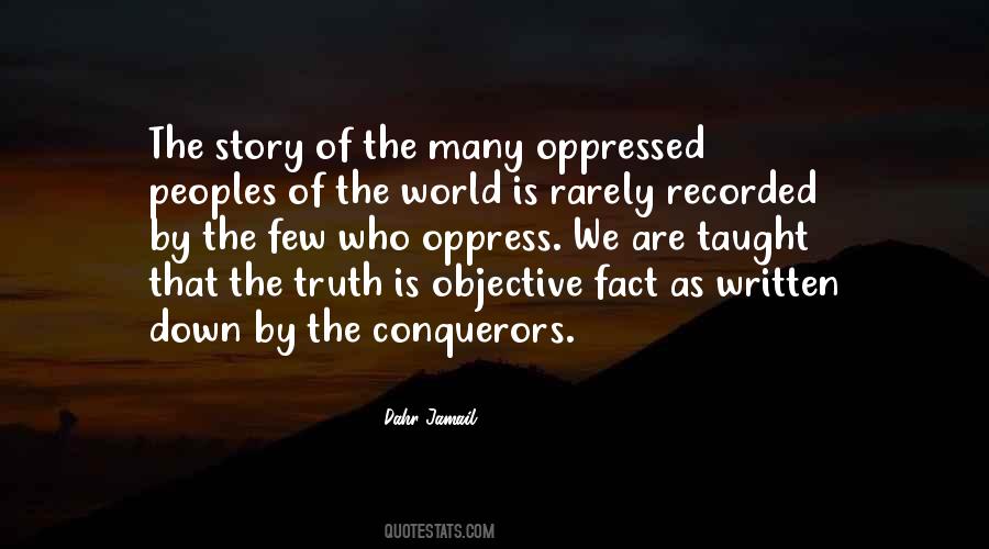 Quotes About Objective Truth #67529