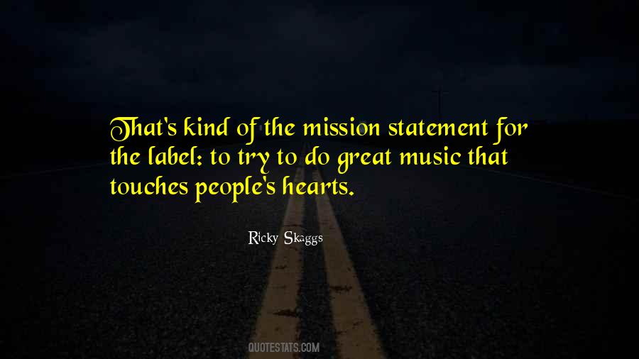 Quotes About Mission Statement #180176