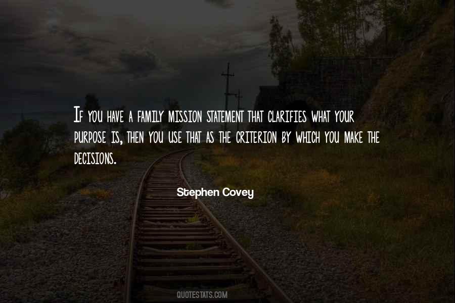 Quotes About Mission Statement #390673