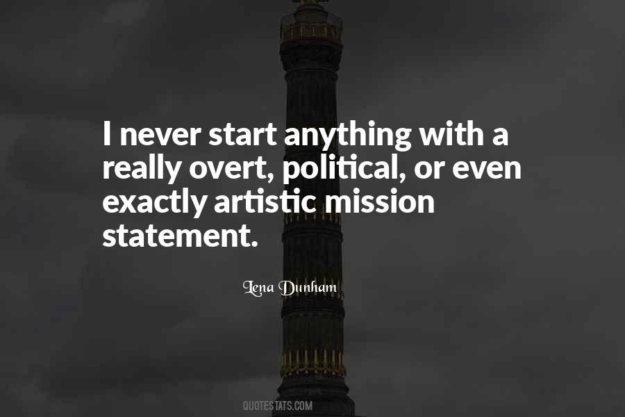 Quotes About Mission Statement #700451