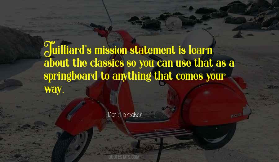 Quotes About Mission Statement #883848