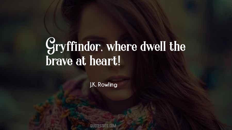 Quotes About Gryffindor #1858338