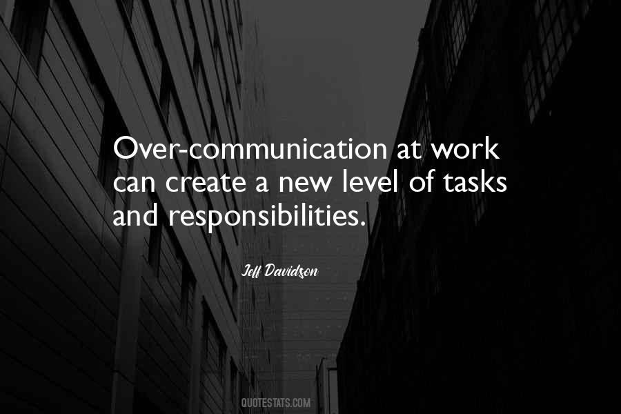 Quotes About Responsibilities #1248913