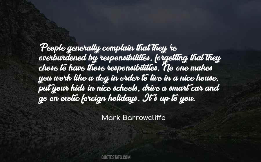 Quotes About Responsibilities #1395937