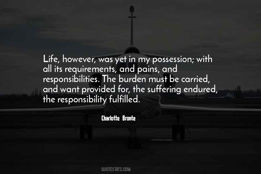 Quotes About Responsibilities #1440963