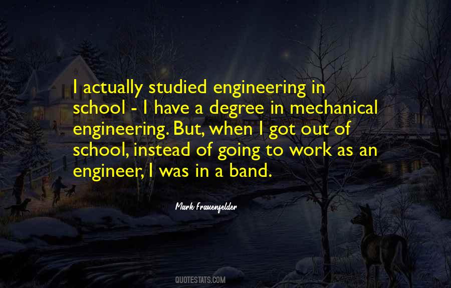 Quotes About Mechanical Engineering #59126