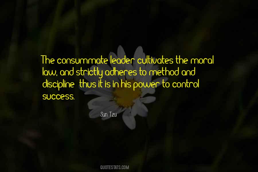 Control And Discipline Quotes #1368227