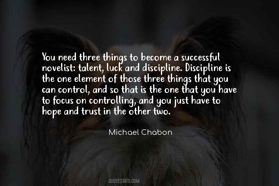 Control And Discipline Quotes #578282