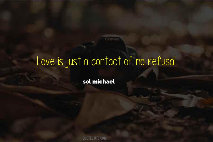 Quotes About Love Refusal #44156