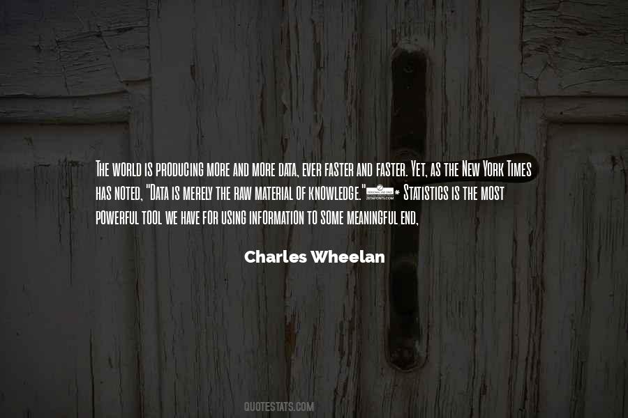 Quotes About Using Statistics #1365666