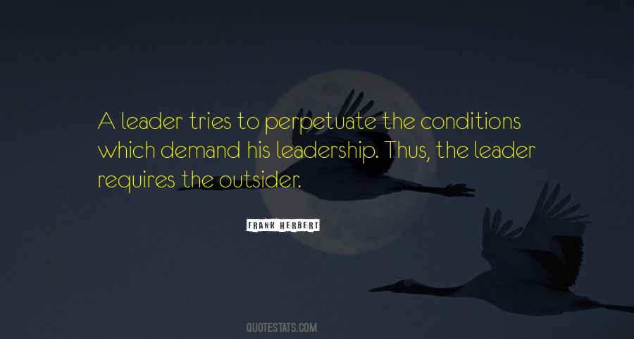 Leader Leadership Quotes #138214