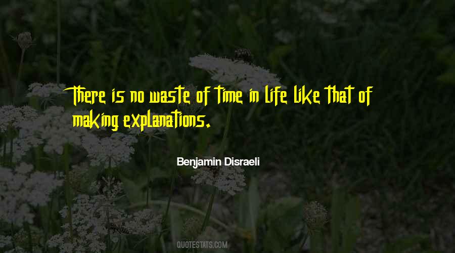 Quotes About Waste Of Time #1059203