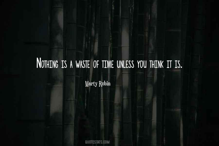 Quotes About Waste Of Time #1353154