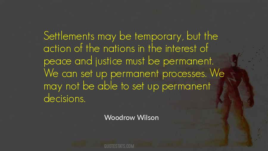 Permanent Decisions Quotes #477150