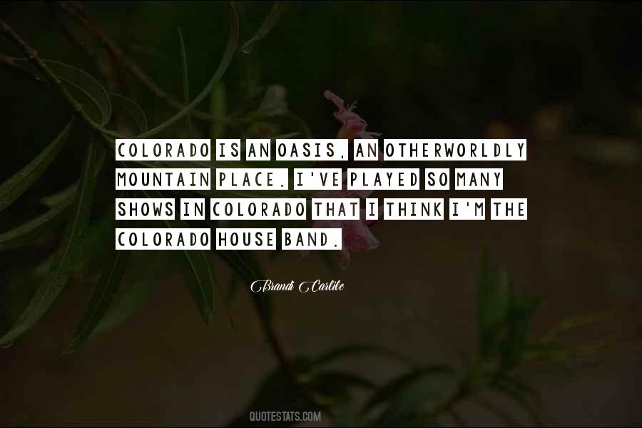 In Colorado Quotes #771751