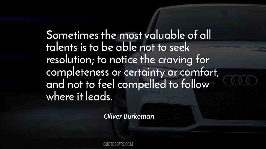 Quotes About Completeness #17593