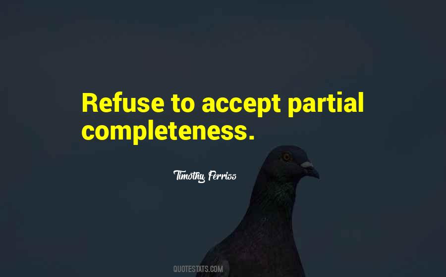 Quotes About Completeness #726552