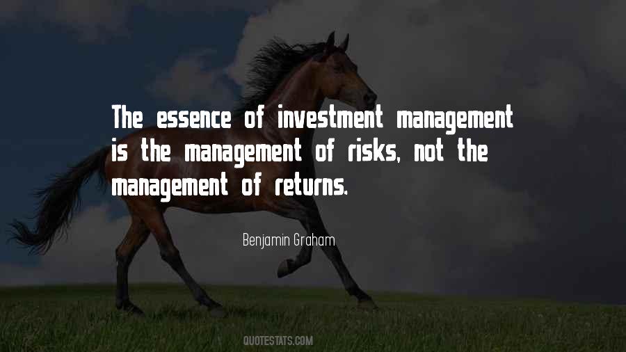 Quotes About Investment Risk #401941