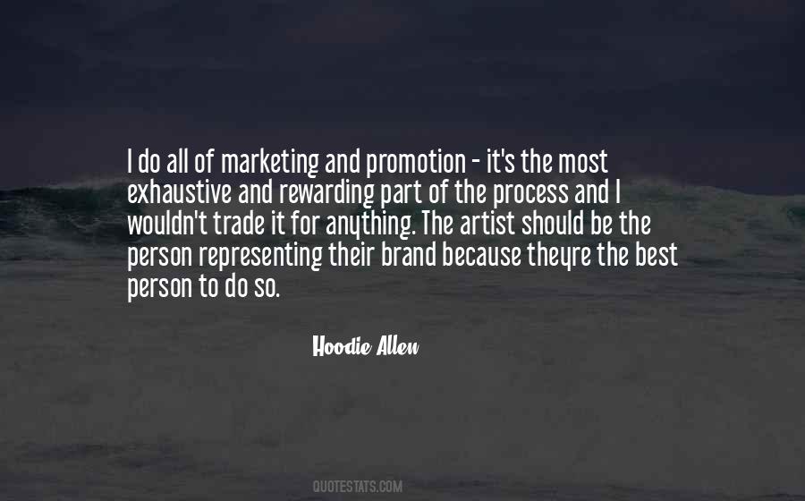 Brand Promotion Quotes #563571