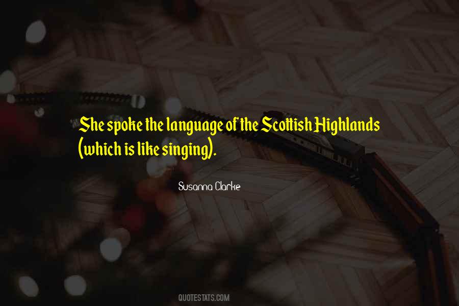 Quotes About Highlands #1476749